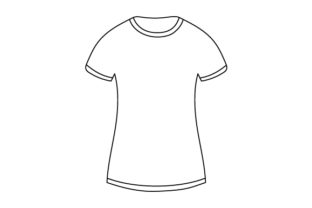 T-shirt Mockup Crafts and Designs Drawings